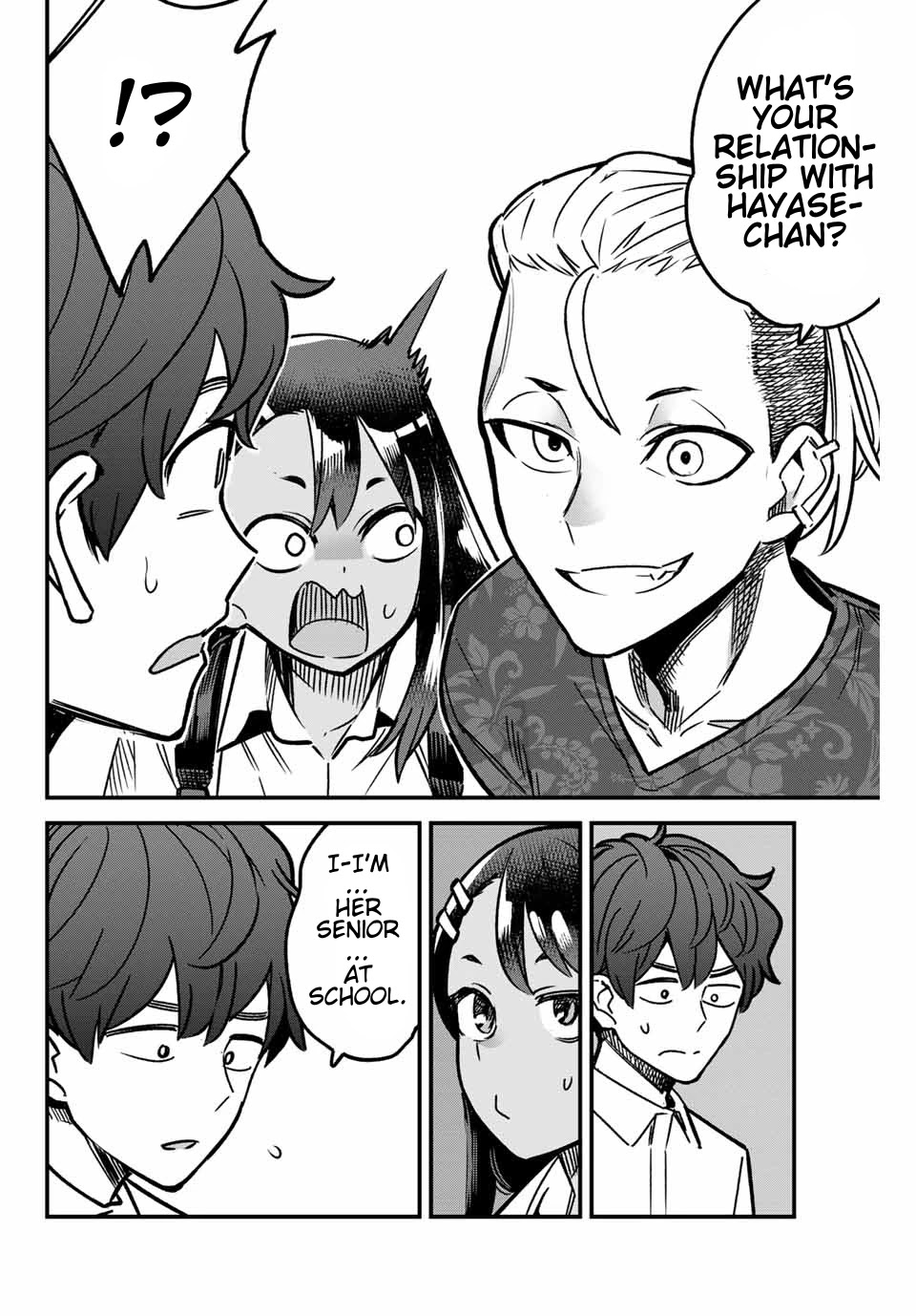 Please don't bully me, Nagatoro Chapter 94 page 4 - Chapter 94: Ah, Senpai... This Guy Is...