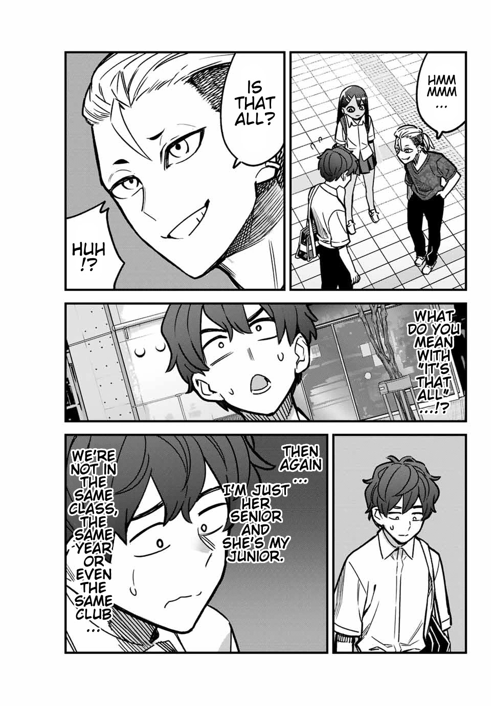 Please don't bully me, Nagatoro Chapter 94 page 5 - Chapter 94: Ah, Senpai... This Guy Is...