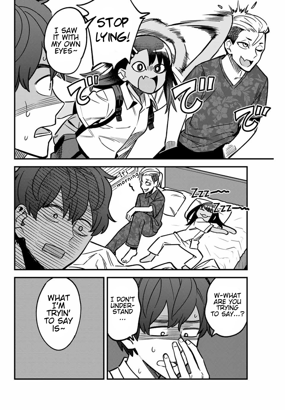 Please don't bully me, Nagatoro Chapter 94 page 8 - Chapter 94: Ah, Senpai... This Guy Is...