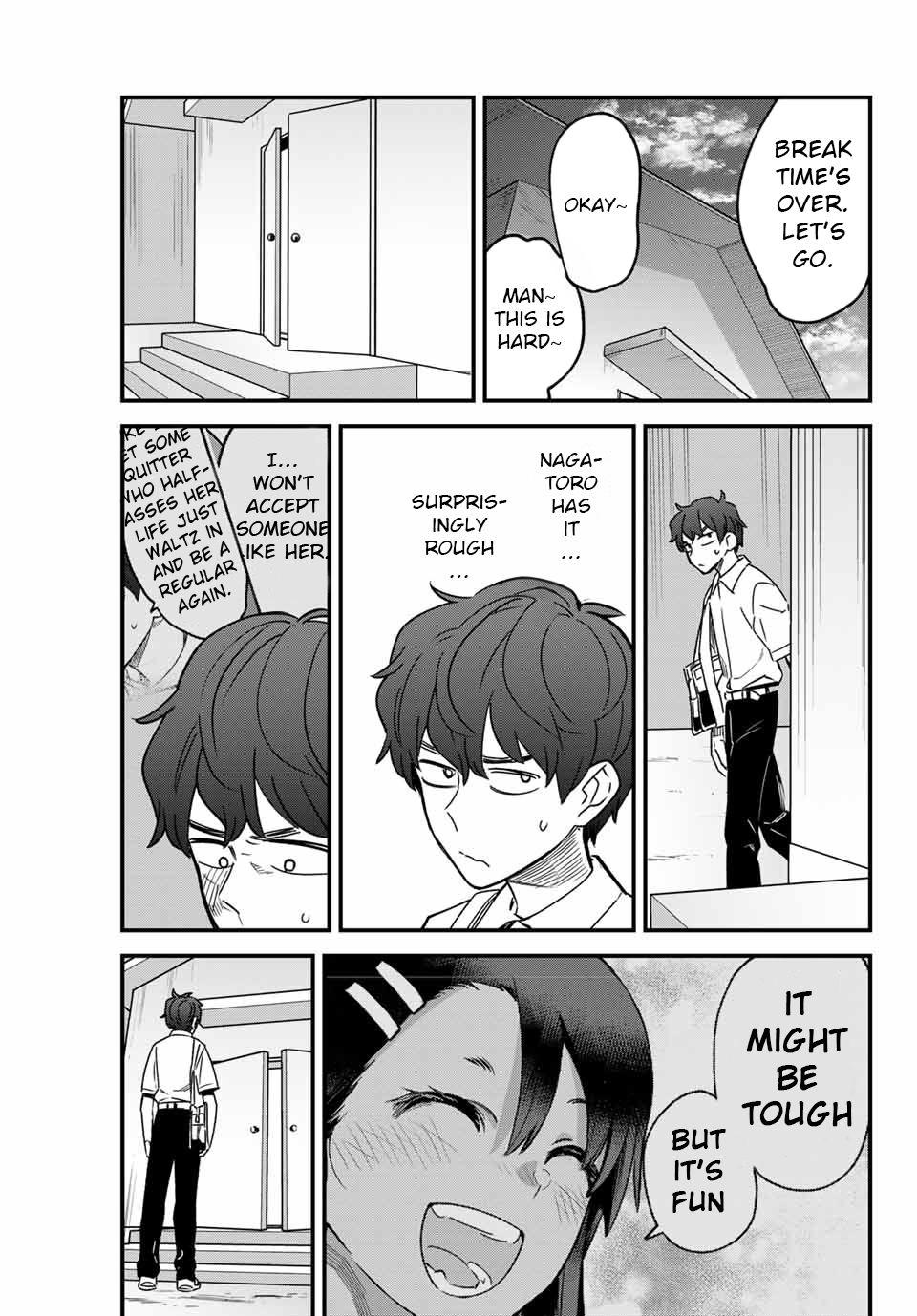 Please don't bully me, Nagatoro Chapter 95 page 11 - Chapter 95: You can do it, Nagatoro!!