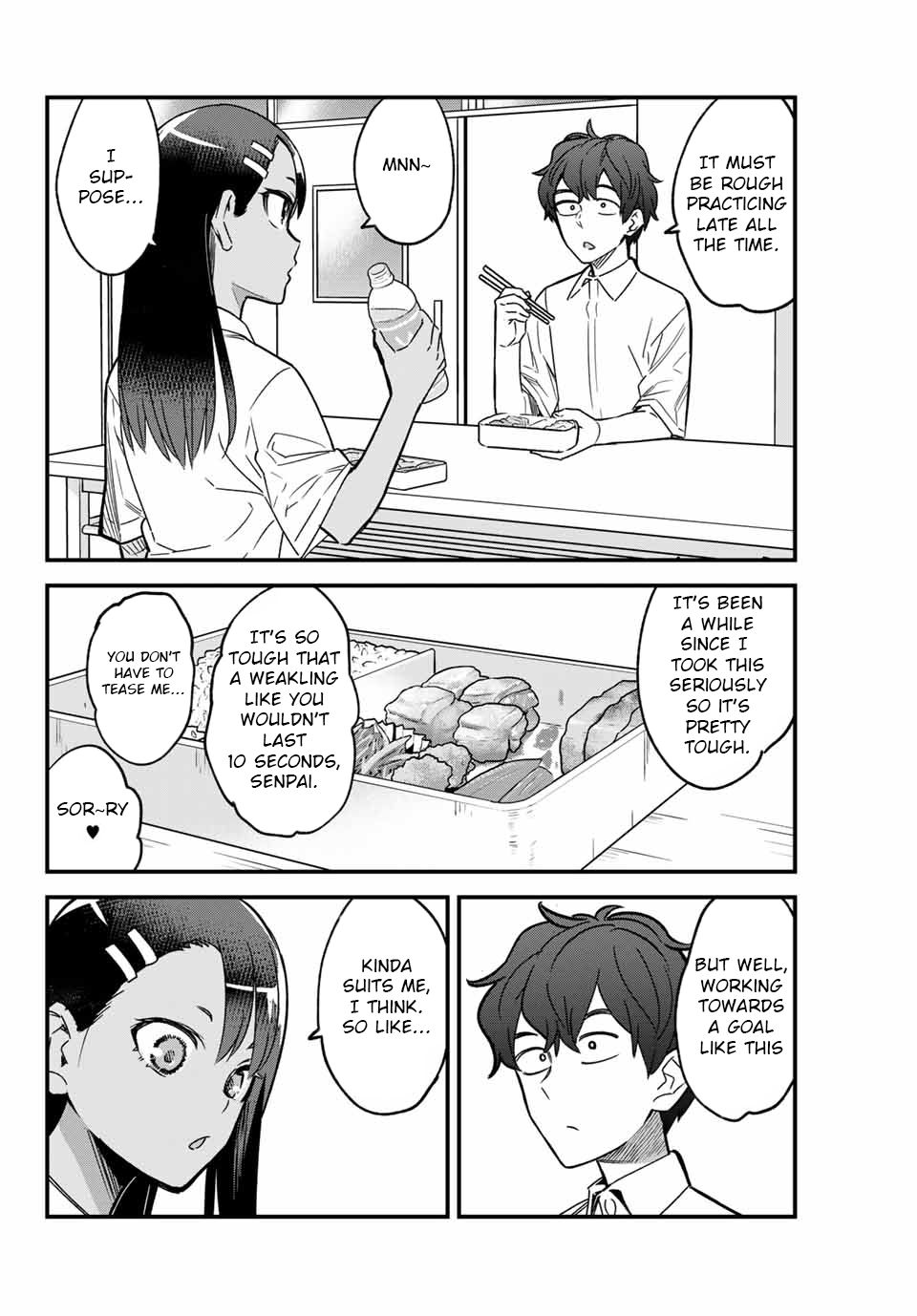 Please don't bully me, Nagatoro Chapter 95 page 4 - Chapter 95: You can do it, Nagatoro!!