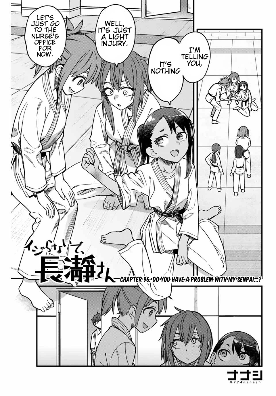 Please don't bully me, Nagatoro Chapter 96 page 1 - Chapter 96: Do You Have A Problem With My Senpai...?