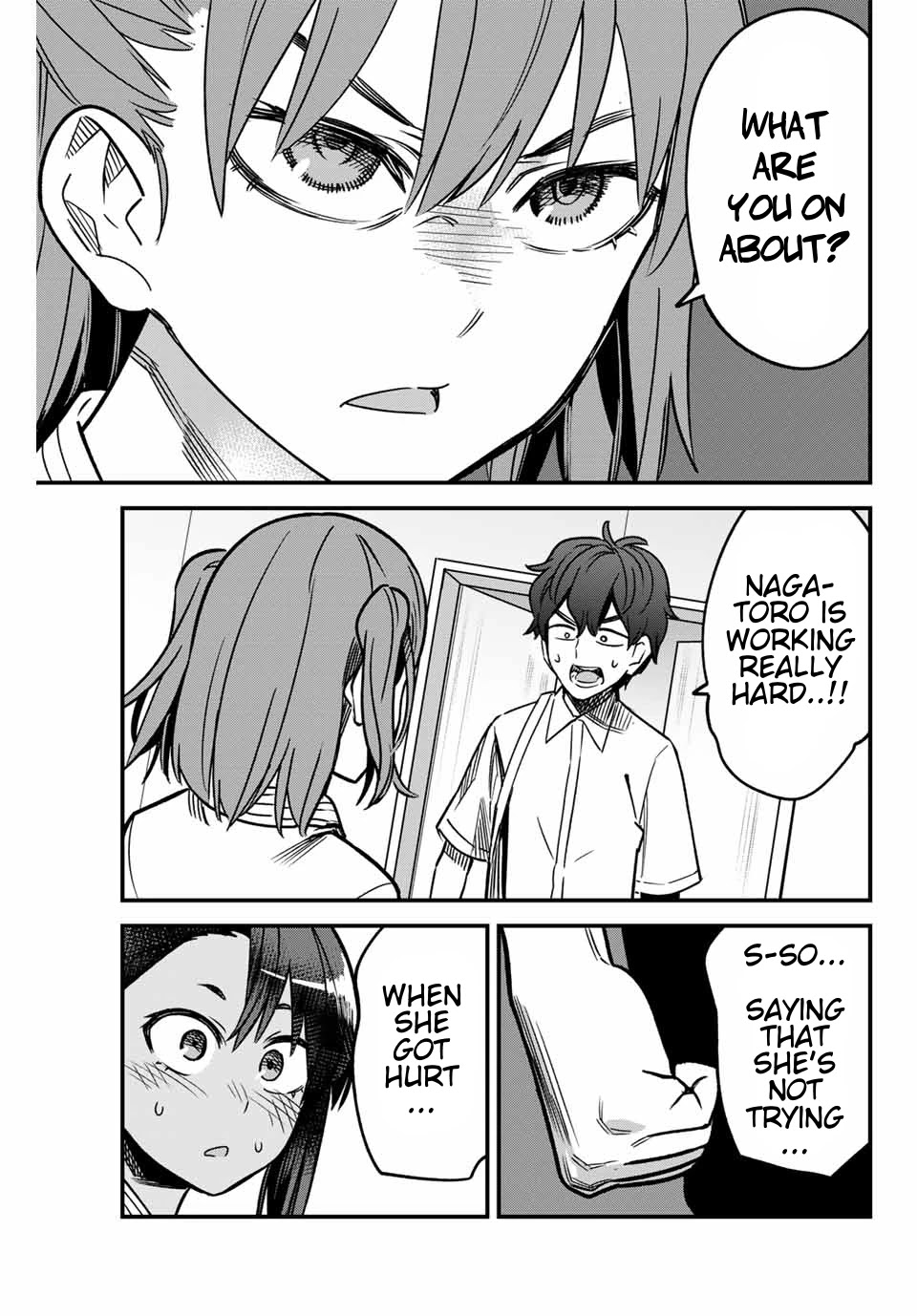 Please don't bully me, Nagatoro Chapter 96 page 11 - Chapter 96: Do You Have A Problem With My Senpai...?