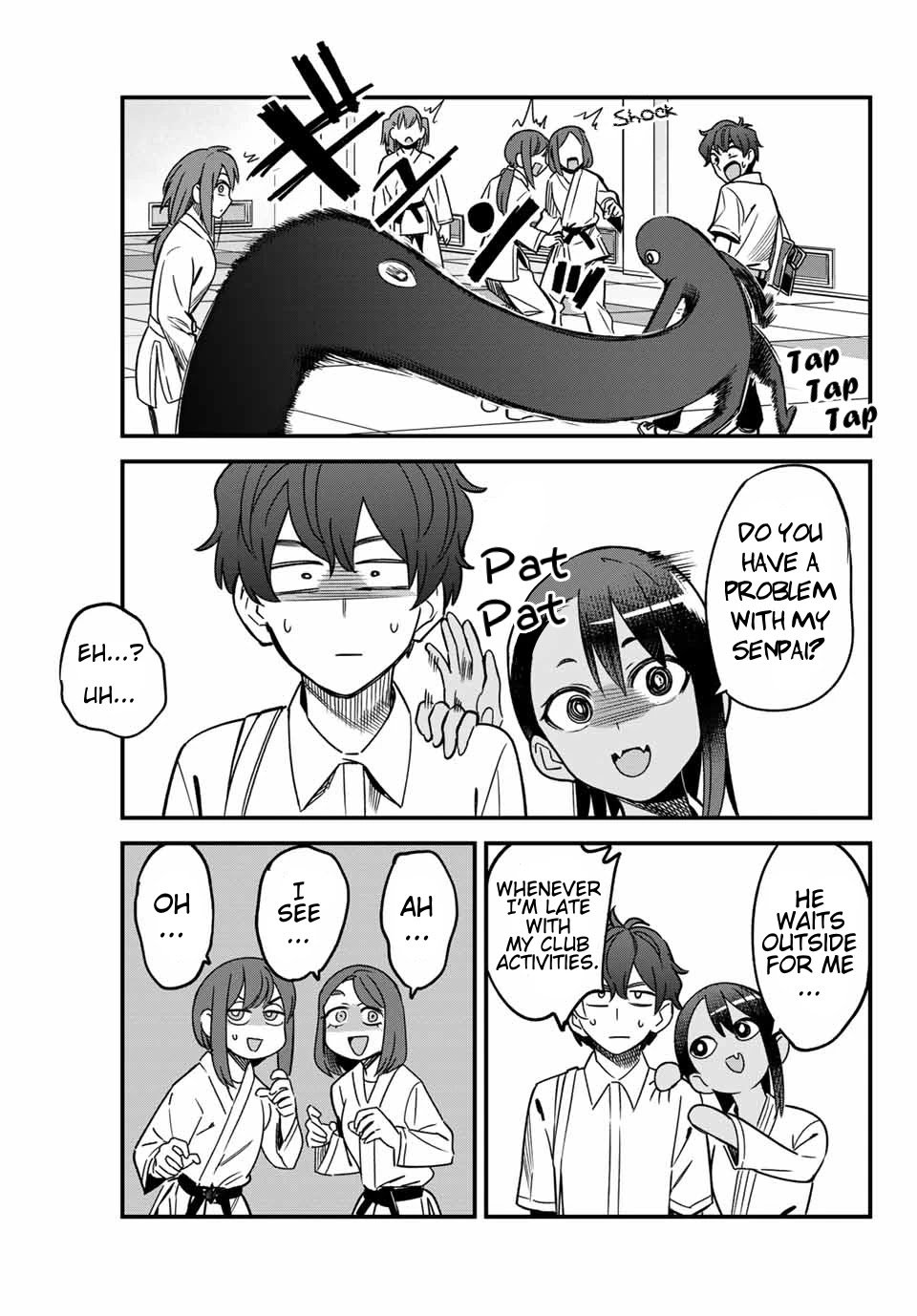 Please don't bully me, Nagatoro Chapter 96 page 17 - Chapter 96: Do You Have A Problem With My Senpai...?