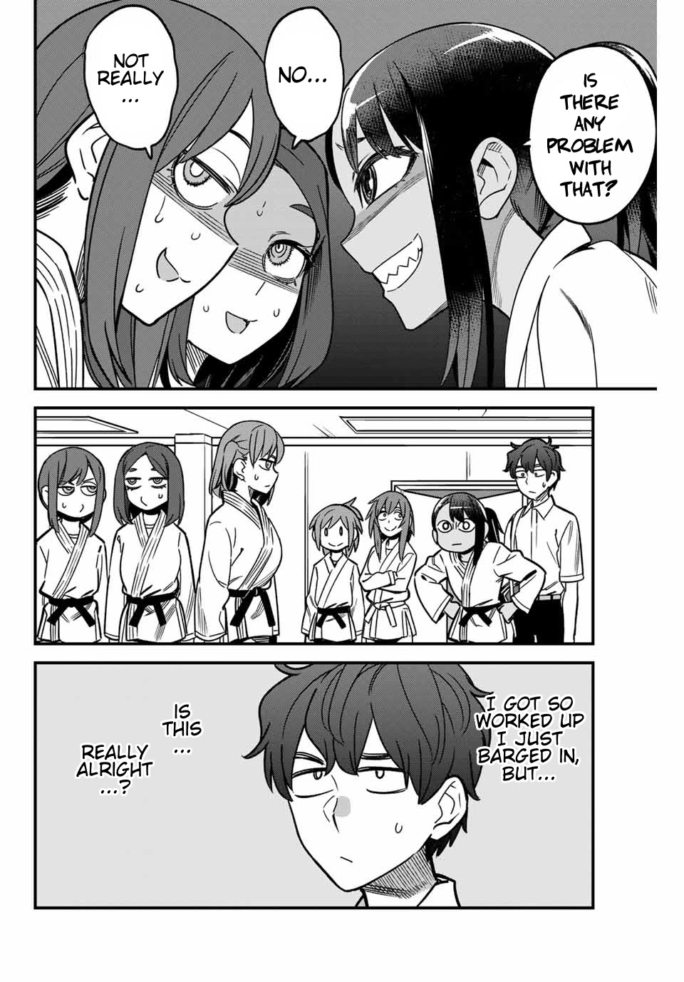 Please don't bully me, Nagatoro Chapter 96 page 18 - Chapter 96: Do You Have A Problem With My Senpai...?