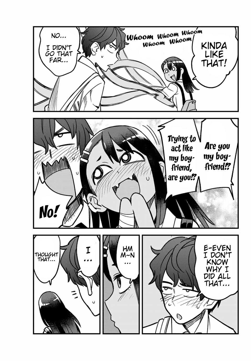 Please don't bully me, Nagatoro Chapter 96 page 23 - Chapter 96: Do You Have A Problem With My Senpai...?