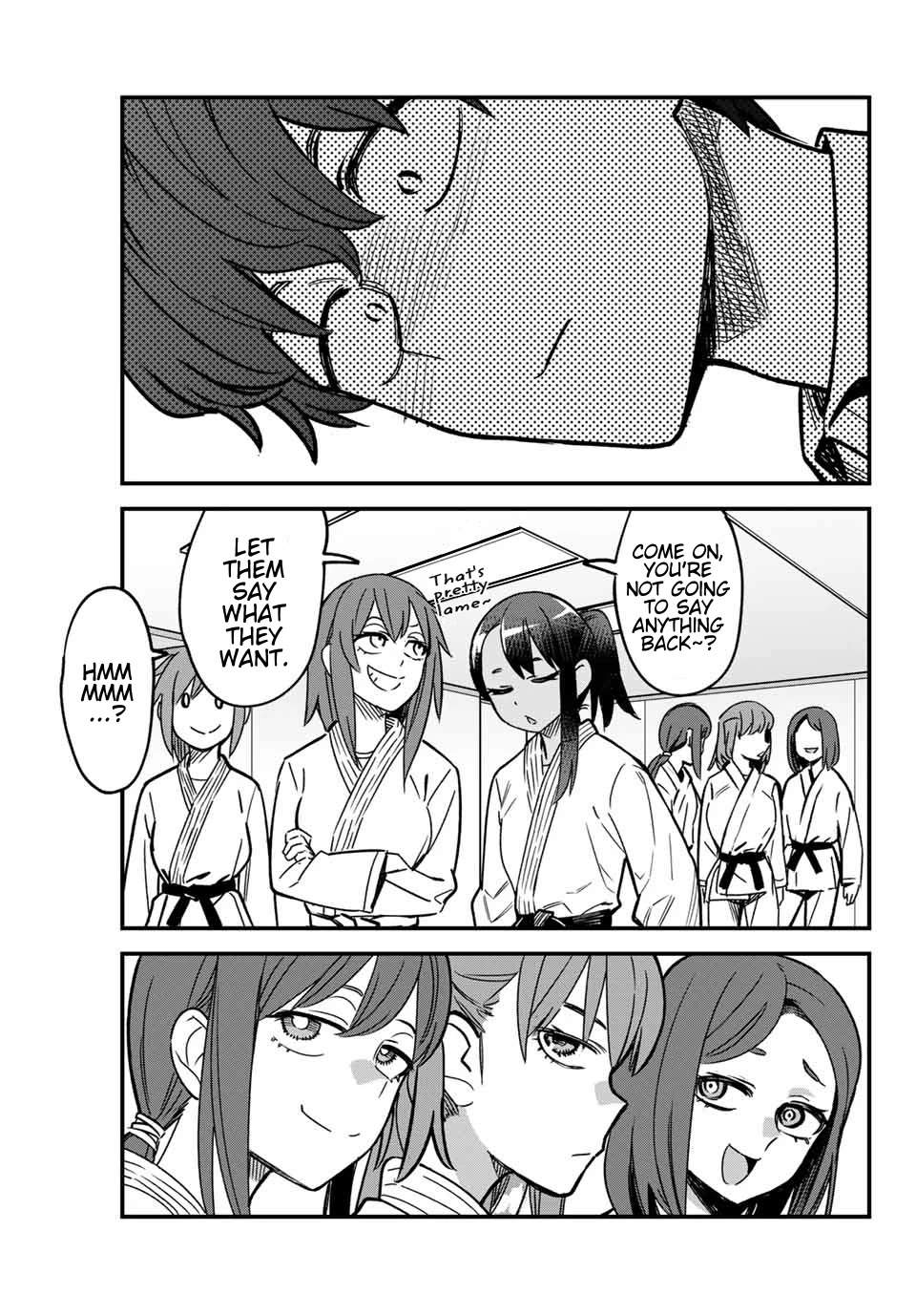 Please don't bully me, Nagatoro Chapter 96 page 5 - Chapter 96: Do You Have A Problem With My Senpai...?