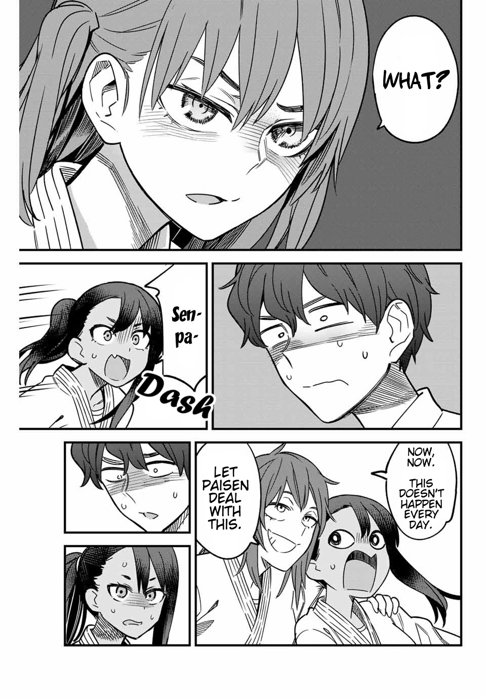 Please don't bully me, Nagatoro Chapter 96 page 9 - Chapter 96: Do You Have A Problem With My Senpai...?
