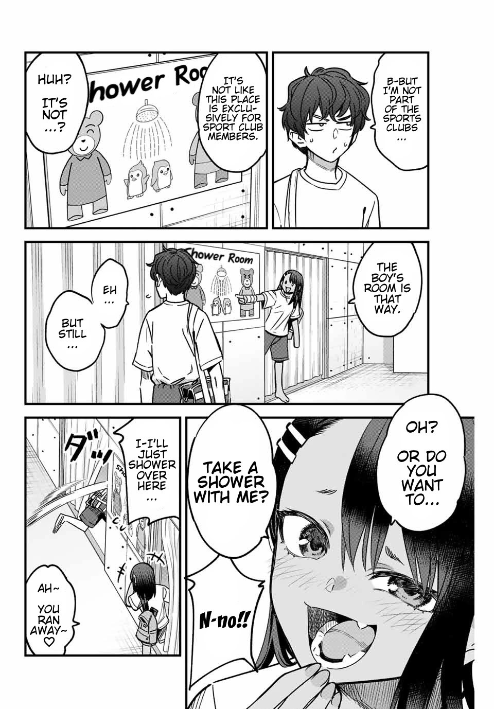 Please don't bully me, Nagatoro Chapter 97 page 10 - Chapter 97: I Can Totally Tell That You're Nervous