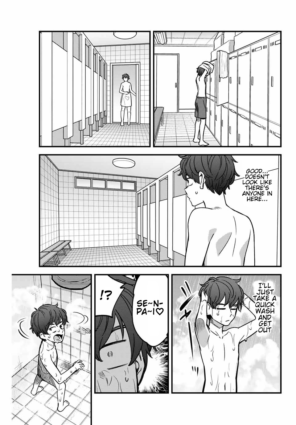 Please don't bully me, Nagatoro Chapter 97 page 11 - Chapter 97: I Can Totally Tell That You're Nervous