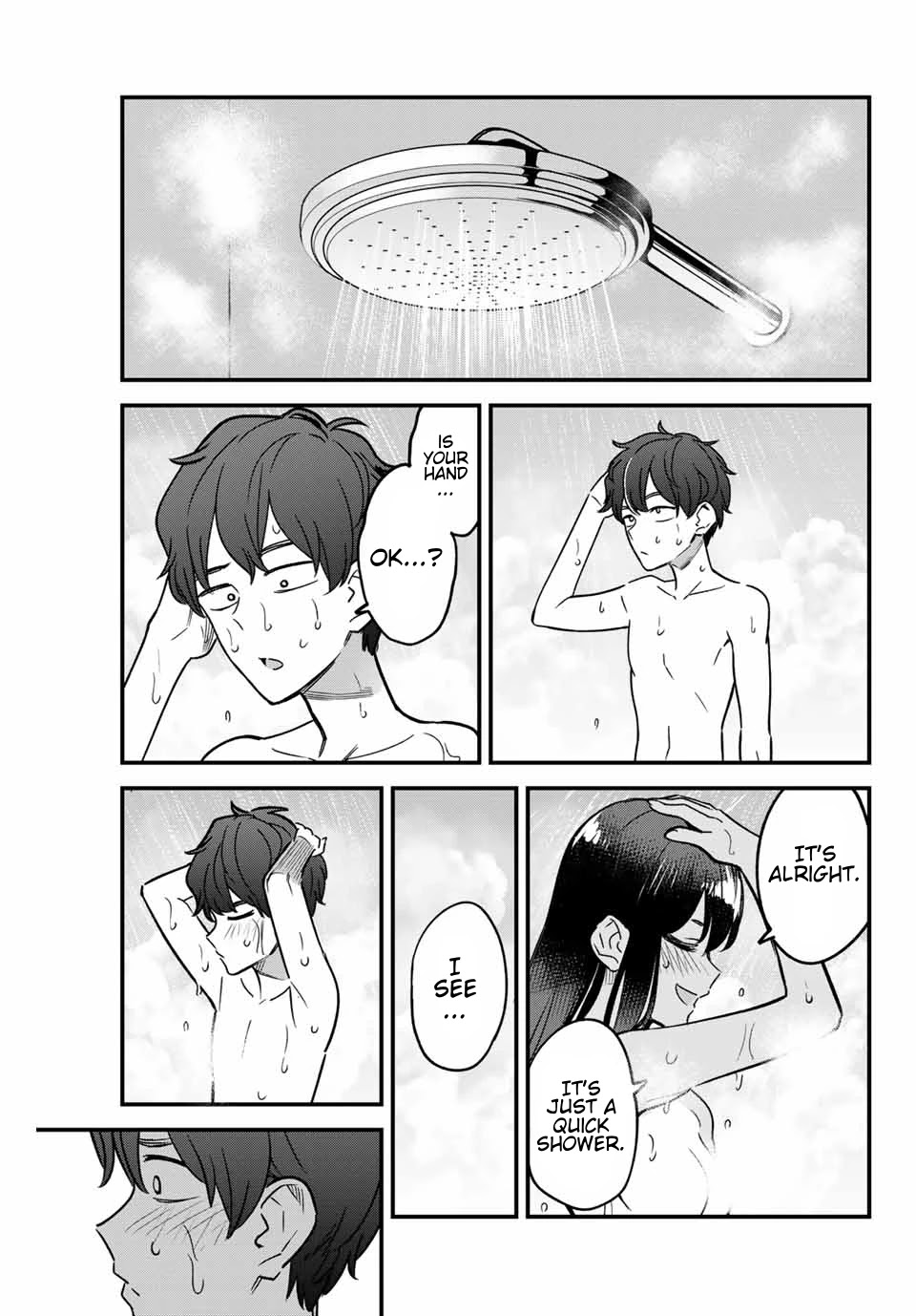 Please don't bully me, Nagatoro Chapter 97 page 13 - Chapter 97: I Can Totally Tell That You're Nervous