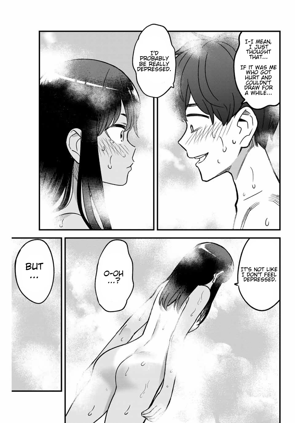 Please don't bully me, Nagatoro Chapter 97 page 15 - Chapter 97: I Can Totally Tell That You're Nervous