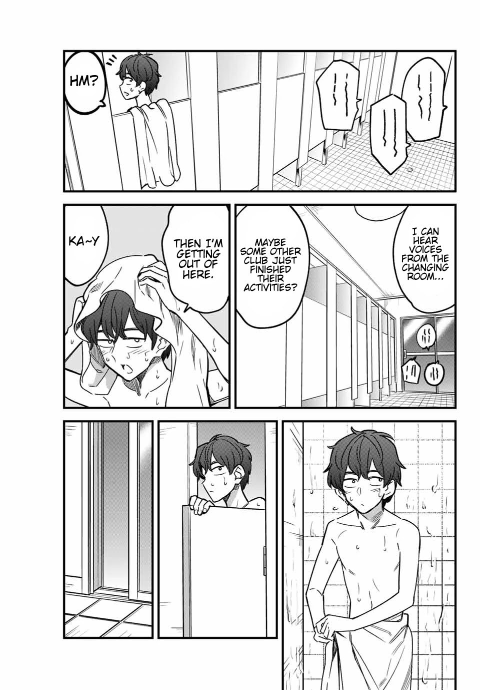 Please don't bully me, Nagatoro Chapter 97 page 17 - Chapter 97: I Can Totally Tell That You're Nervous