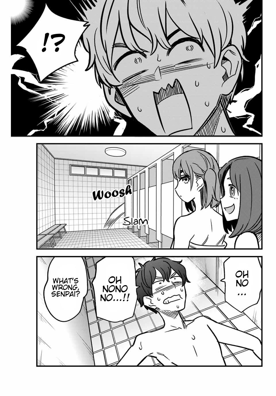 Please don't bully me, Nagatoro Chapter 97 page 19 - Chapter 97: I Can Totally Tell That You're Nervous