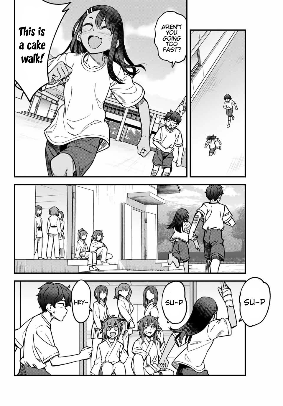 Please don't bully me, Nagatoro Chapter 97 page 4 - Chapter 97: I Can Totally Tell That You're Nervous