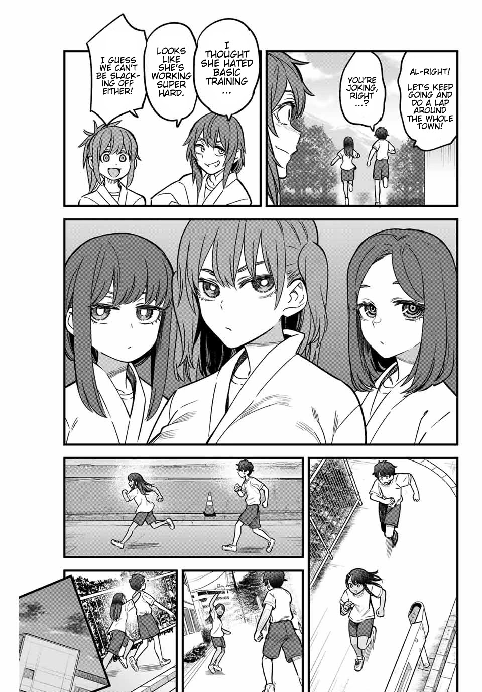 Please don't bully me, Nagatoro Chapter 97 page 5 - Chapter 97: I Can Totally Tell That You're Nervous