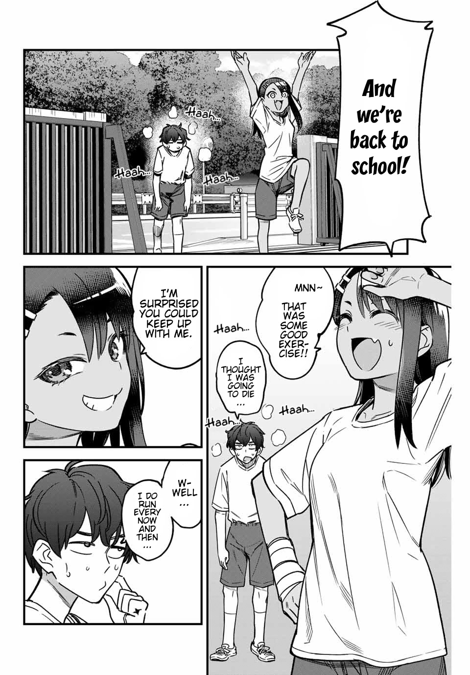Please don't bully me, Nagatoro Chapter 97 page 6 - Chapter 97: I Can Totally Tell That You're Nervous