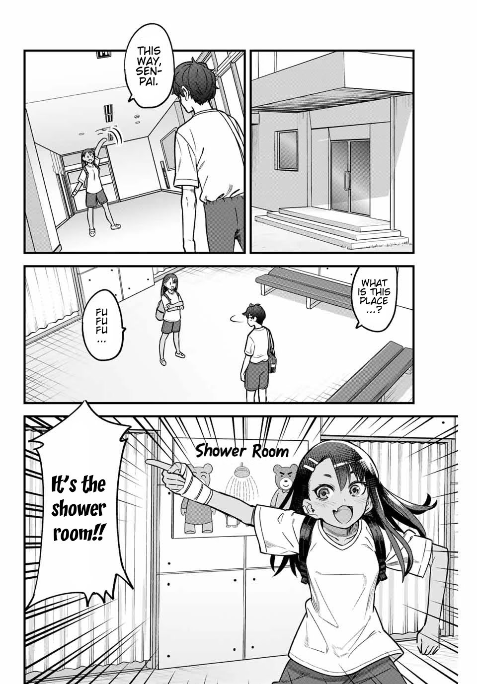 Please don't bully me, Nagatoro Chapter 97 page 8 - Chapter 97: I Can Totally Tell That You're Nervous