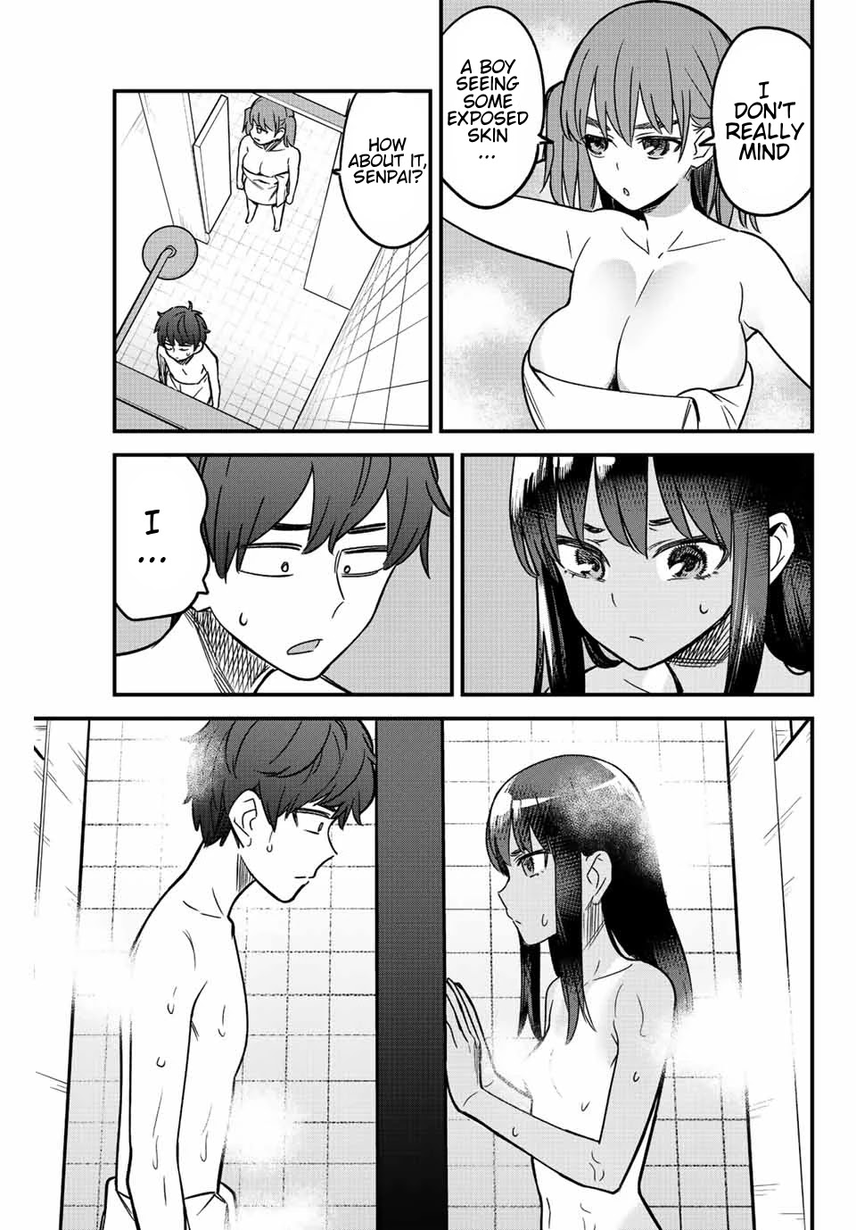Please don't bully me, Nagatoro Chapter 98 page 17 - Chapter 98: How About It, Senpai?