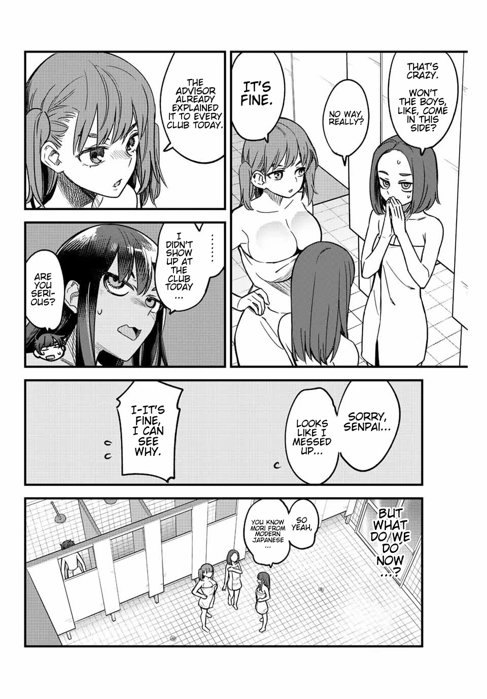 Please don't bully me, Nagatoro Chapter 98 page 4 - Chapter 98: How About It, Senpai?