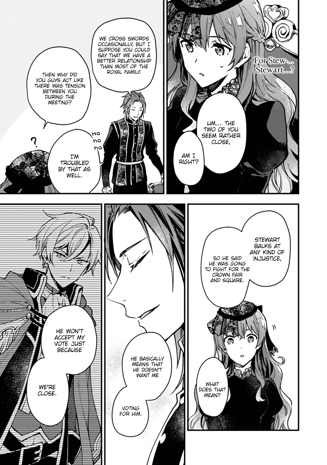 Please Don't Call Me Queen! Chapter 3 page 8 - Chapter 3: The Steadfast Knight