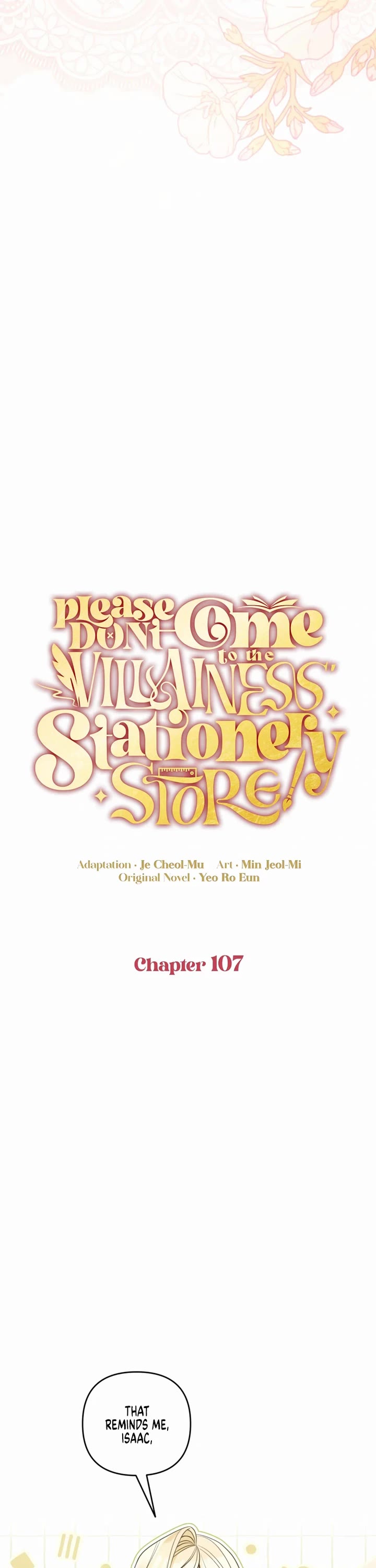 Please Don't Come to the Villainess' Stationery Store! Chapter 107 page 12 - Chapter 107