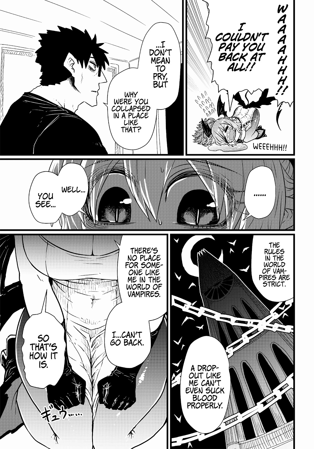 Please Give Me Your Blood, I Will Serve You in Gratitude Chapter 1 page 11 - Chapter 1: I Owe Him My Life!