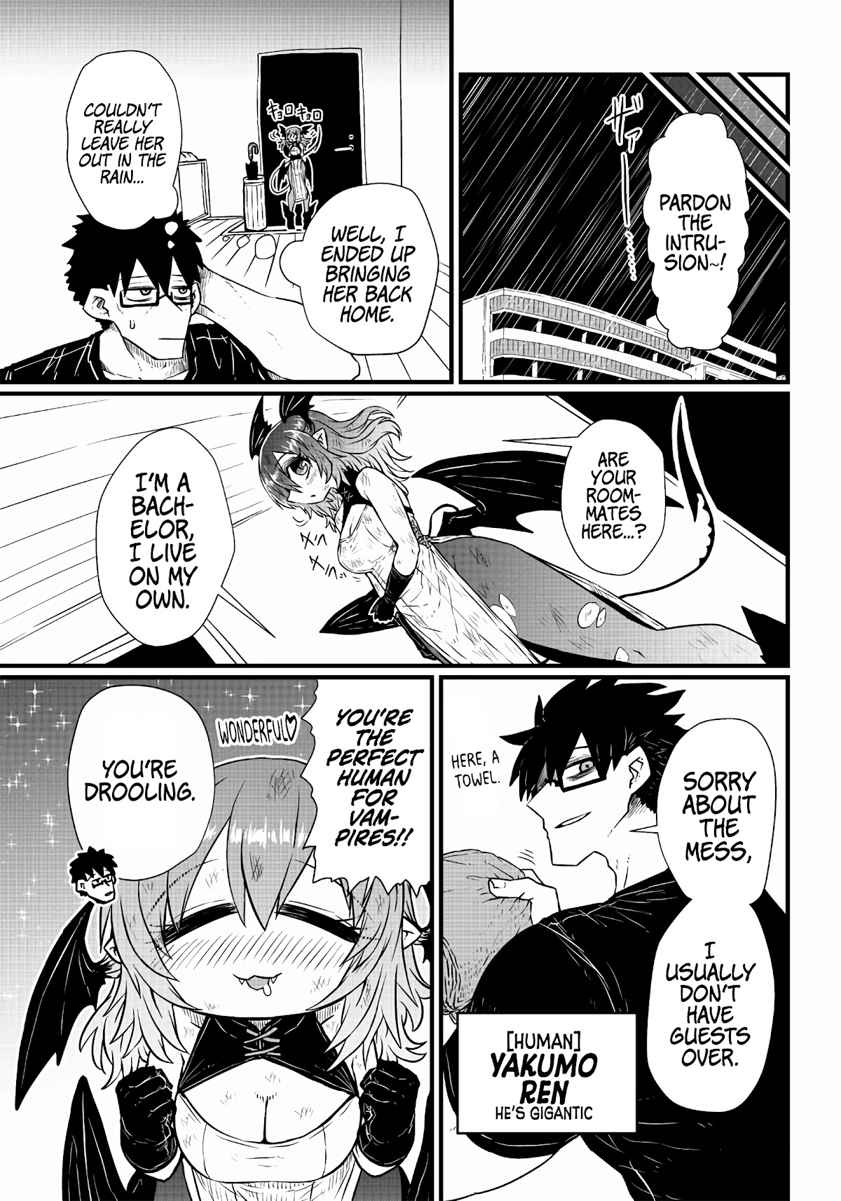 Please Give Me Your Blood, I Will Serve You in Gratitude Chapter 1 page 5 - Chapter 1: I Owe Him My Life!