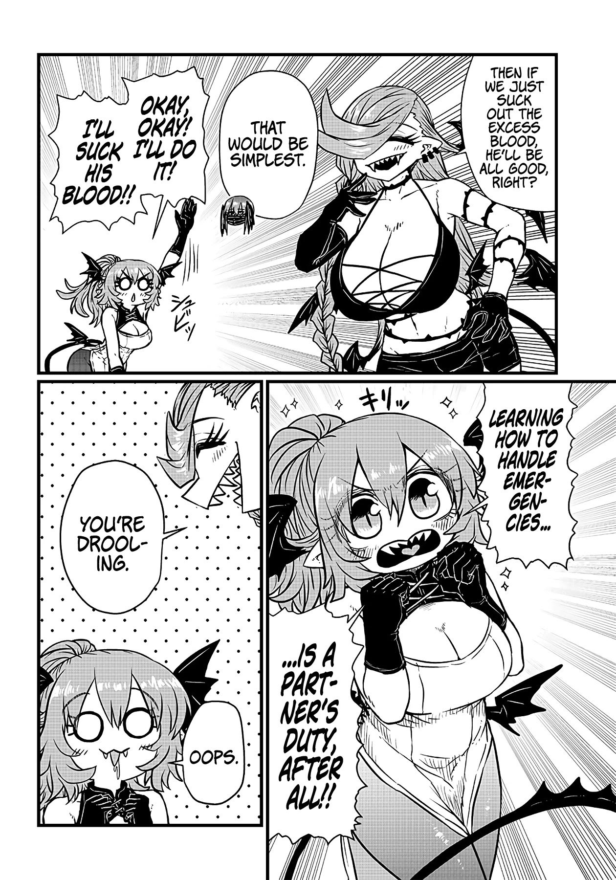 Please Give Me Your Blood, I Will Serve You in Gratitude Chapter 10 page 4 - Chapter 10: I'll Stop him Right Now!