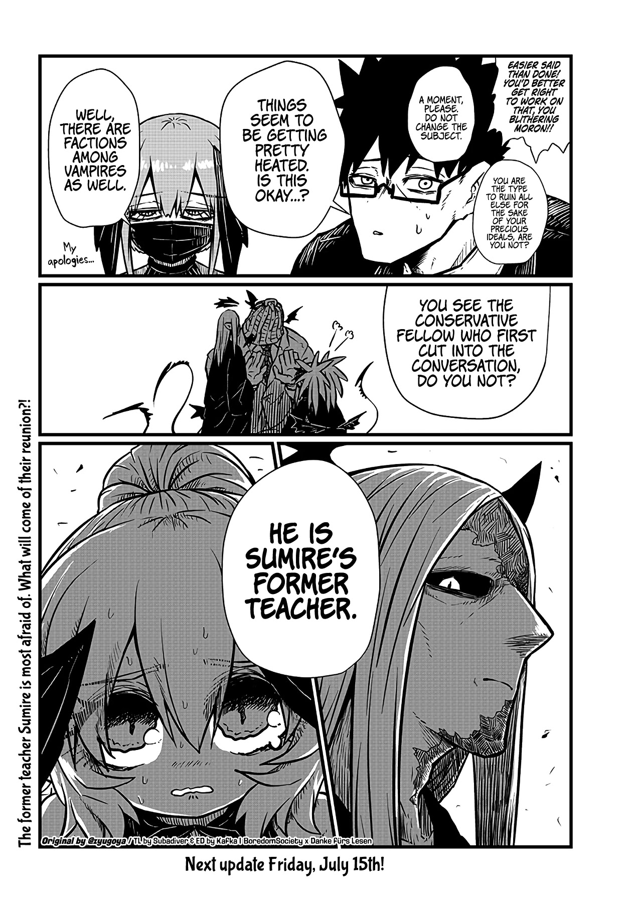 Please Give Me Your Blood, I Will Serve You in Gratitude Chapter 11 page 8 - Chapter 11: Welcome, a Pleasure to Have You