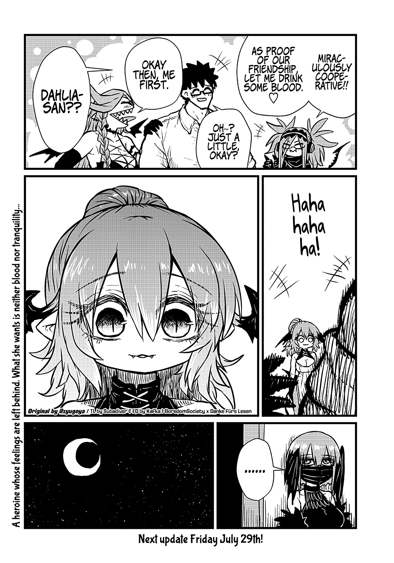 Please Give Me Your Blood, I Will Serve You in Gratitude Chapter 12 page 13 - Chapter 12: The Vampire World is not a Monolith