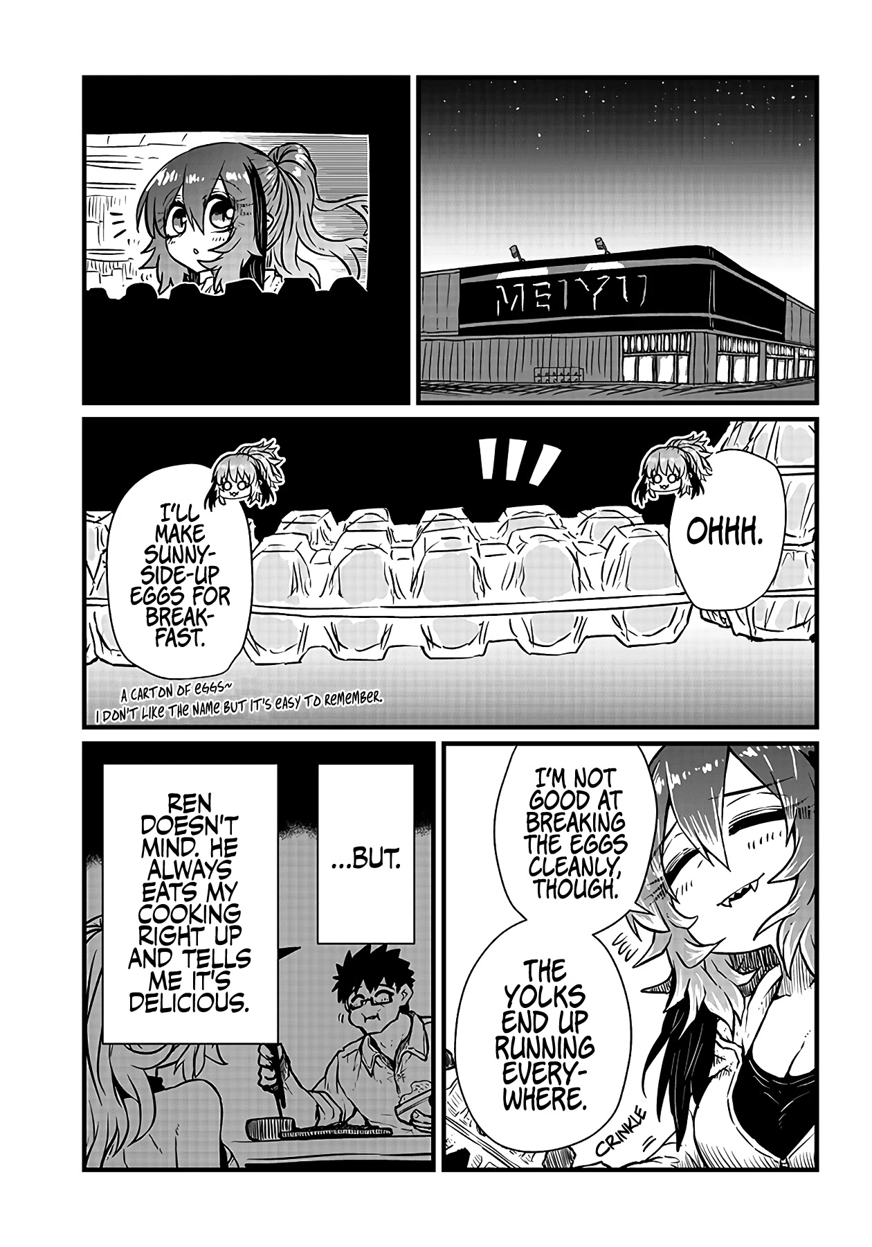 Please Give Me Your Blood, I Will Serve You in Gratitude Chapter 13 page 10 - Chapter 13: I Did Nothing But Mess Up Today, Too.