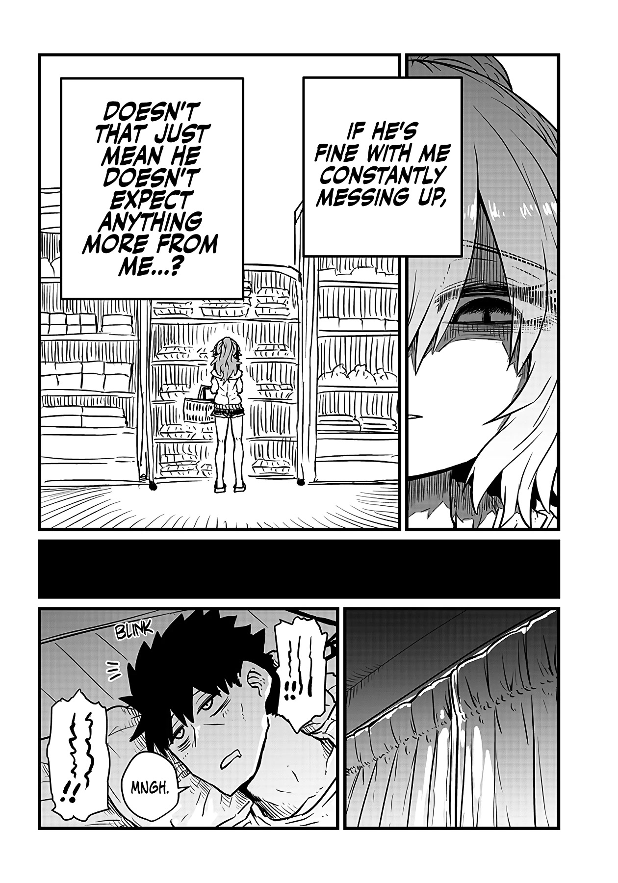 Please Give Me Your Blood, I Will Serve You in Gratitude Chapter 13 page 11 - Chapter 13: I Did Nothing But Mess Up Today, Too.