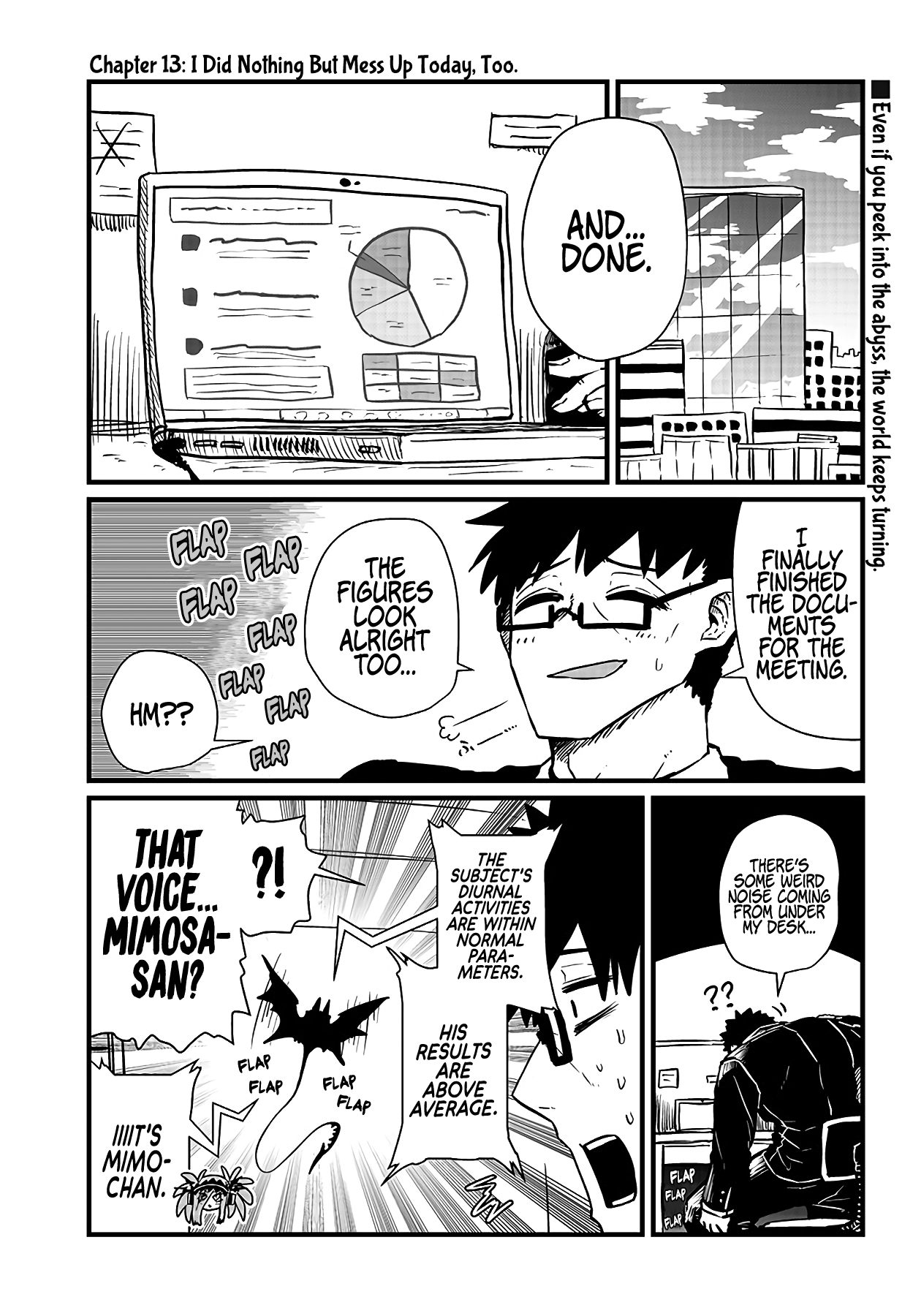 Please Give Me Your Blood, I Will Serve You in Gratitude Chapter 13 page 2 - Chapter 13: I Did Nothing But Mess Up Today, Too.