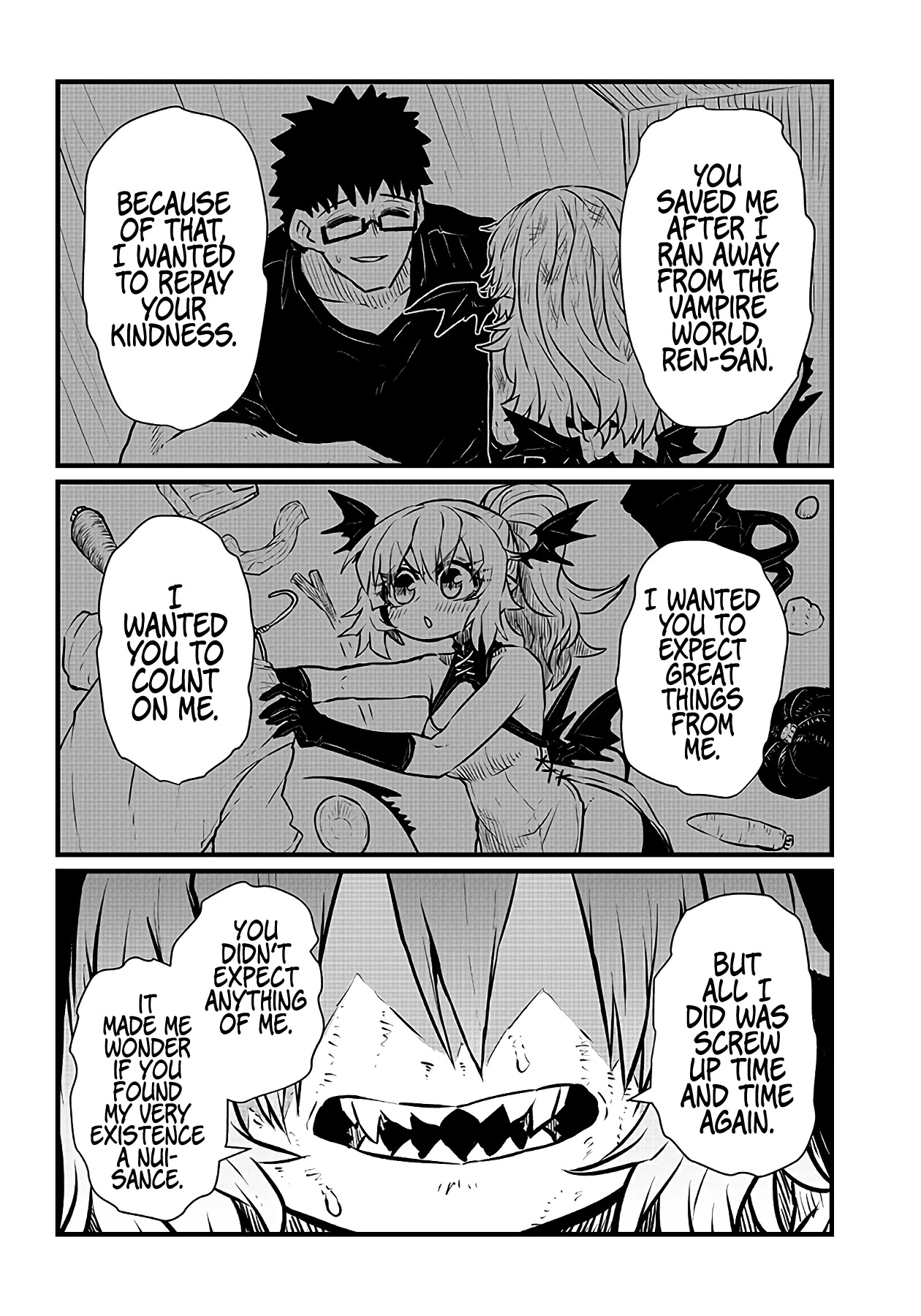 Please Give Me Your Blood, I Will Serve You in Gratitude Chapter 14 page 7 - Chapter 14: I Wanted to Repay your Kindness!