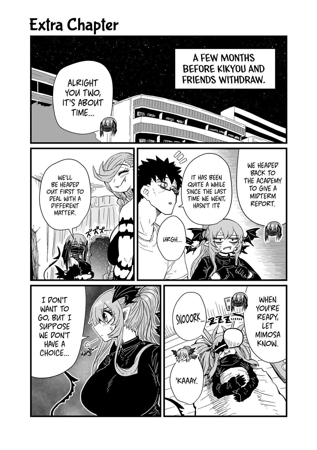 Please Give Me Your Blood, I Will Serve You in Gratitude Chapter 18.5 page 1 - Chapter 18.5: Volume 1 Extras