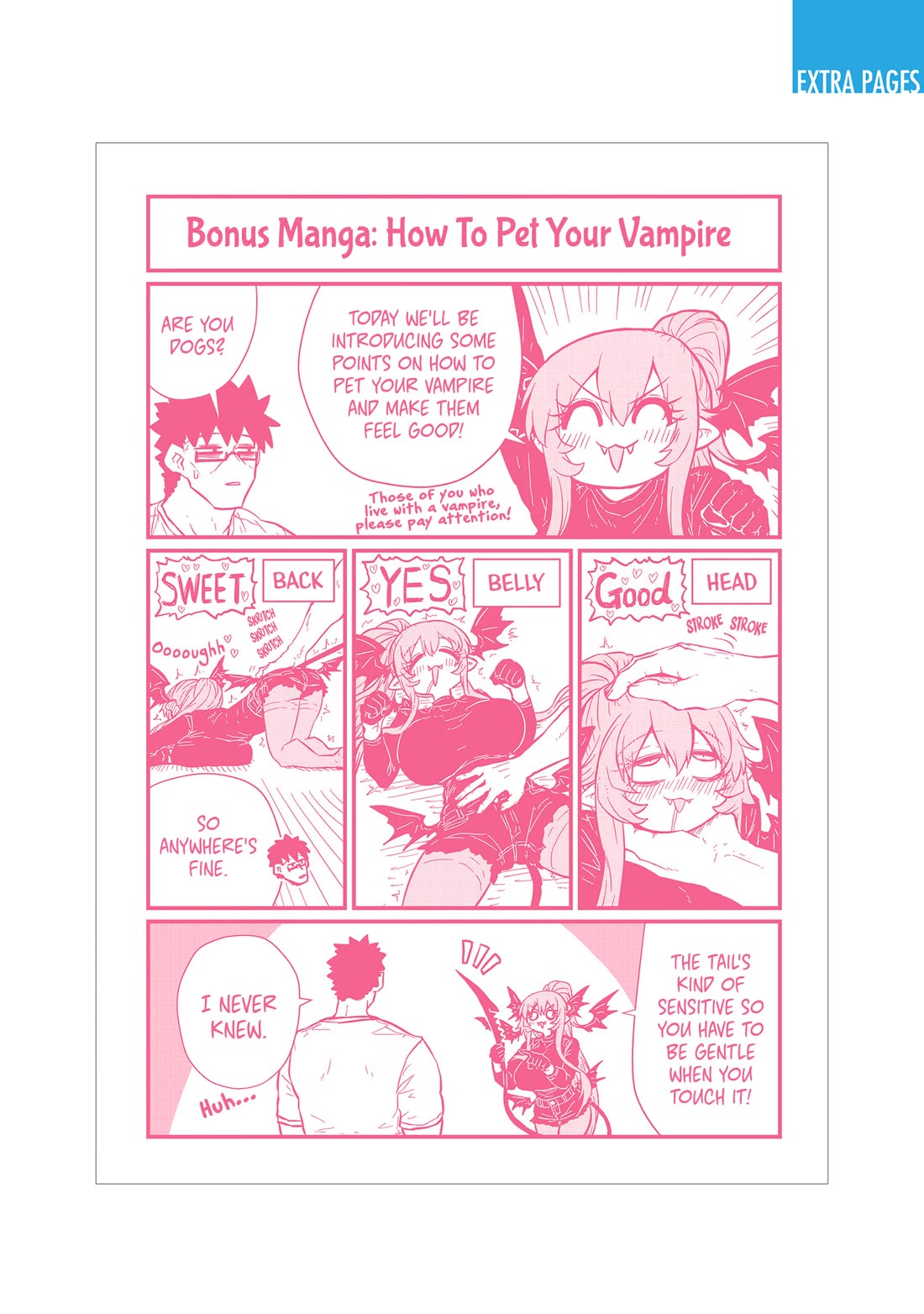 Please Give Me Your Blood, I Will Serve You in Gratitude Chapter 18.5 page 7 - Chapter 18.5: Volume 1 Extras
