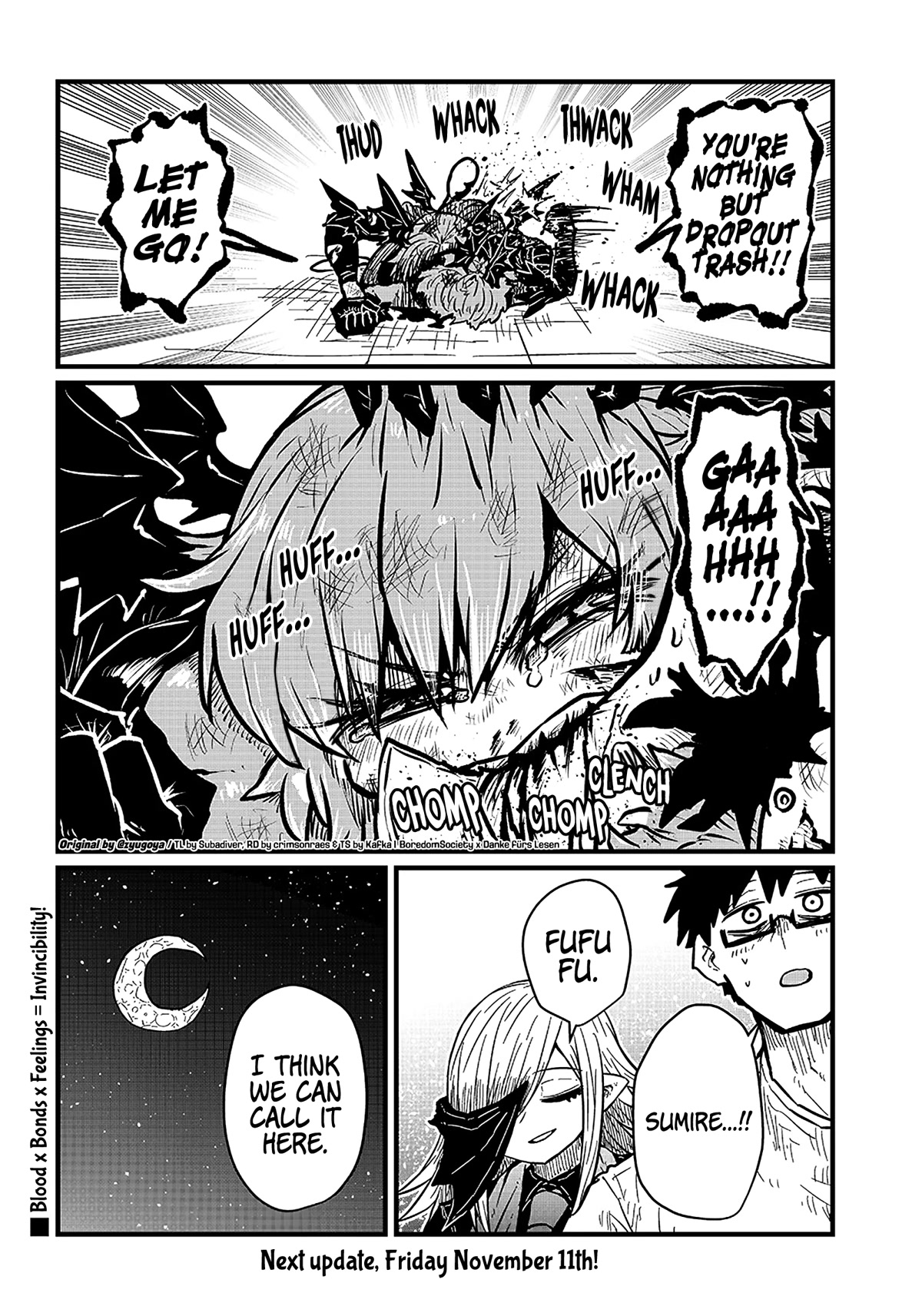 Please Give Me Your Blood, I Will Serve You in Gratitude Chapter 18 page 13 - Chapter 18: Like I'd Give Him to You!