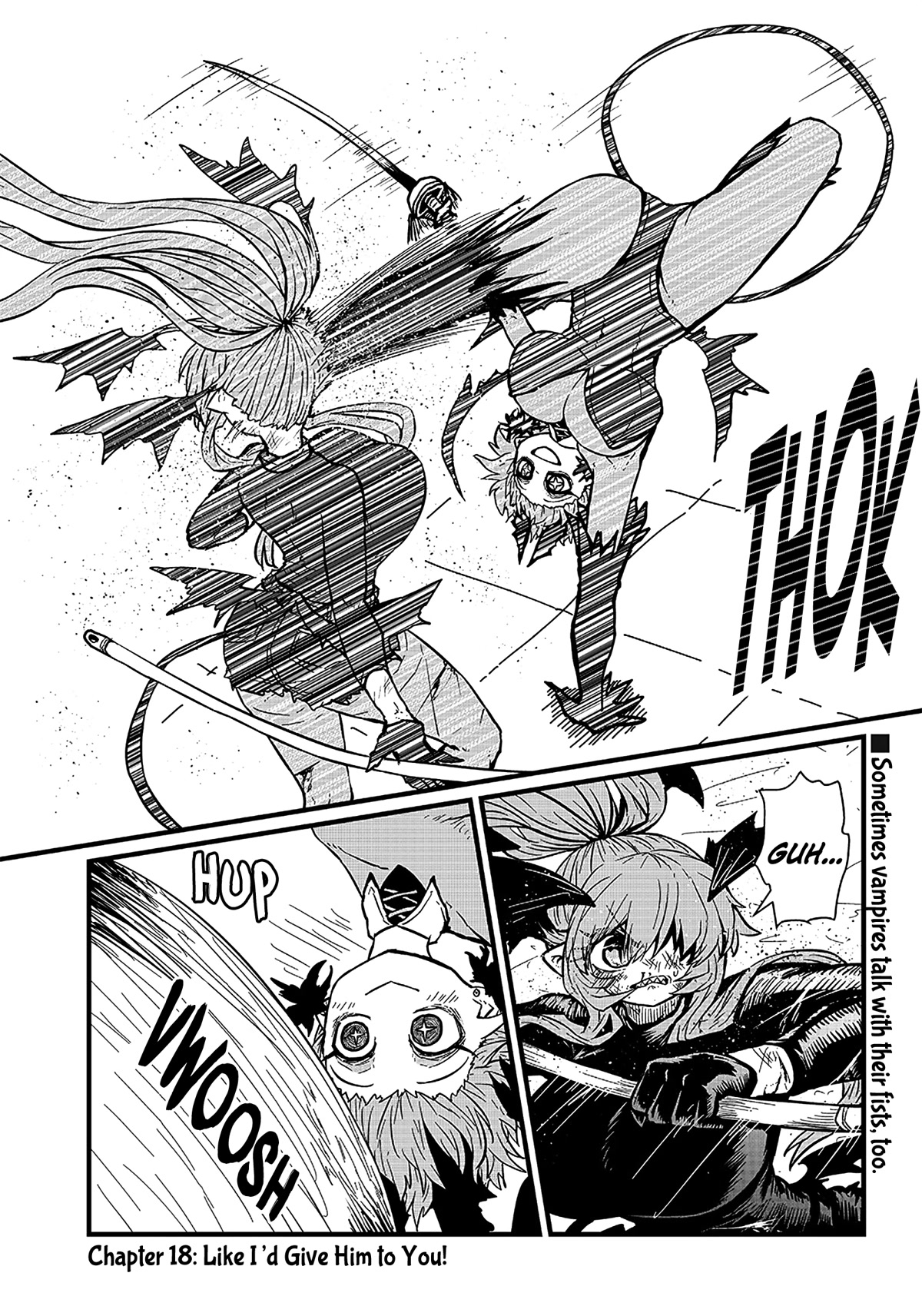 Please Give Me Your Blood, I Will Serve You in Gratitude Chapter 18 page 2 - Chapter 18: Like I'd Give Him to You!