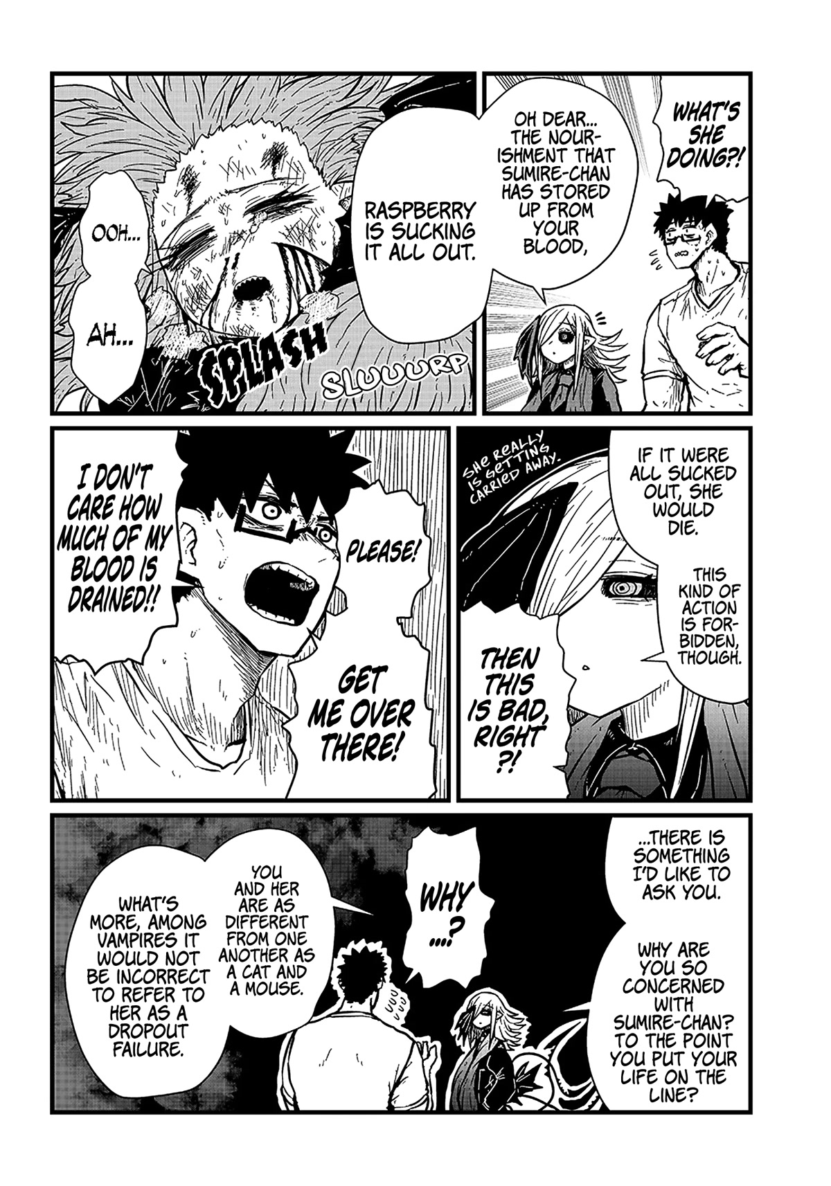 Please Give Me Your Blood, I Will Serve You in Gratitude Chapter 18 page 7 - Chapter 18: Like I'd Give Him to You!