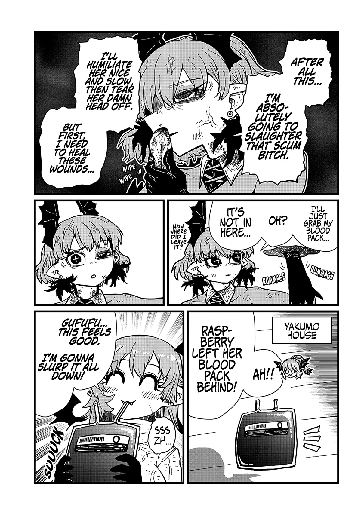 Please Give Me Your Blood, I Will Serve You in Gratitude Chapter 19 page 12 - Chapter 19: I Showed Her!