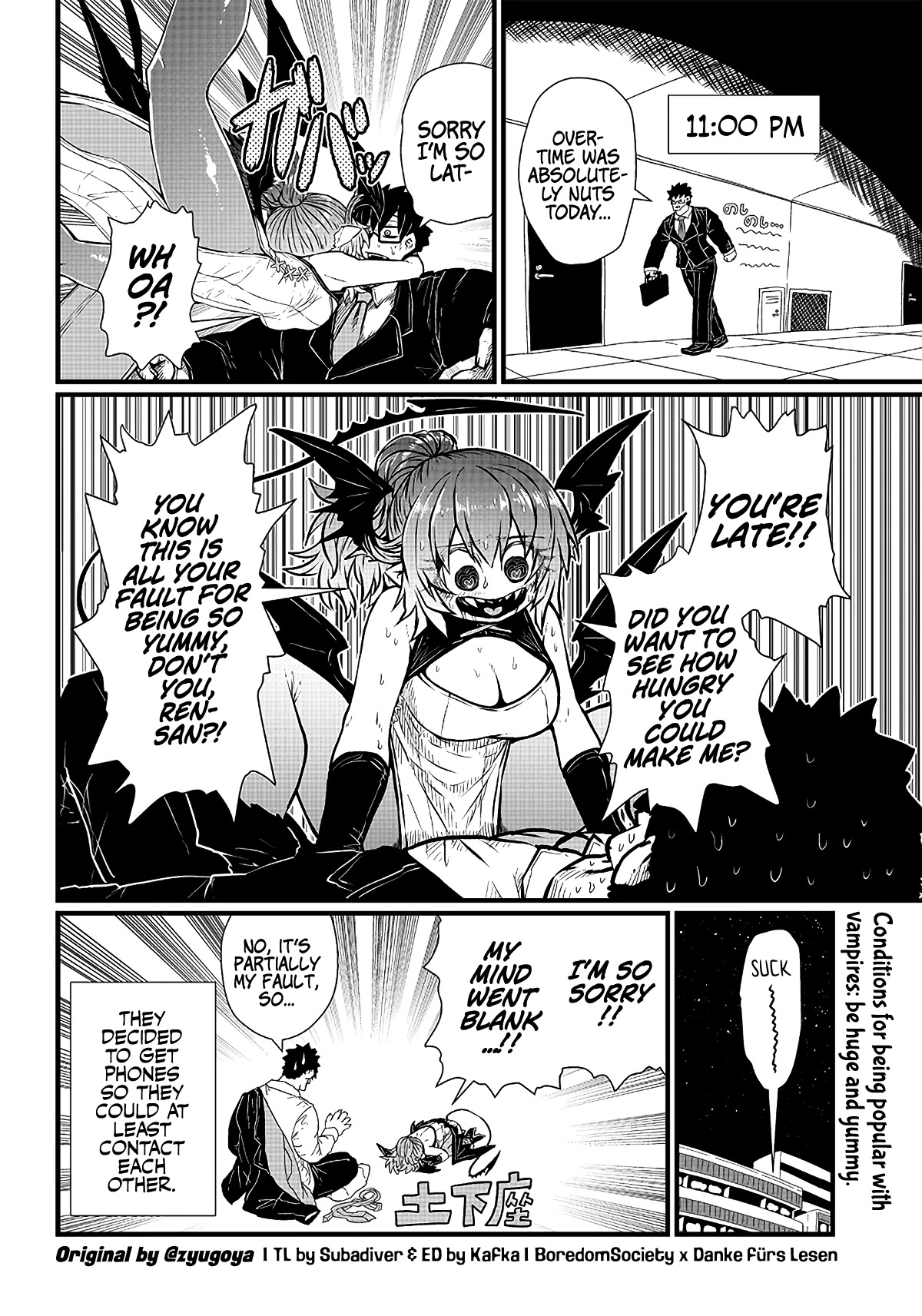 Please Give Me Your Blood, I Will Serve You in Gratitude Chapter 2 page 11 - Chapter 2: It's a Perfect Plan!