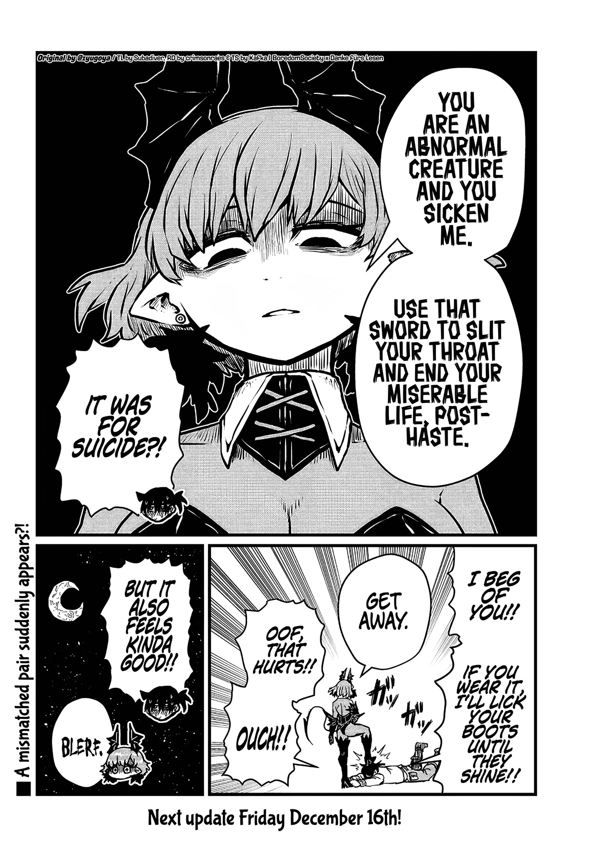 Please Give Me Your Blood, I Will Serve You in Gratitude Chapter 20 page 13 - Chapter 20: Let's Do It!