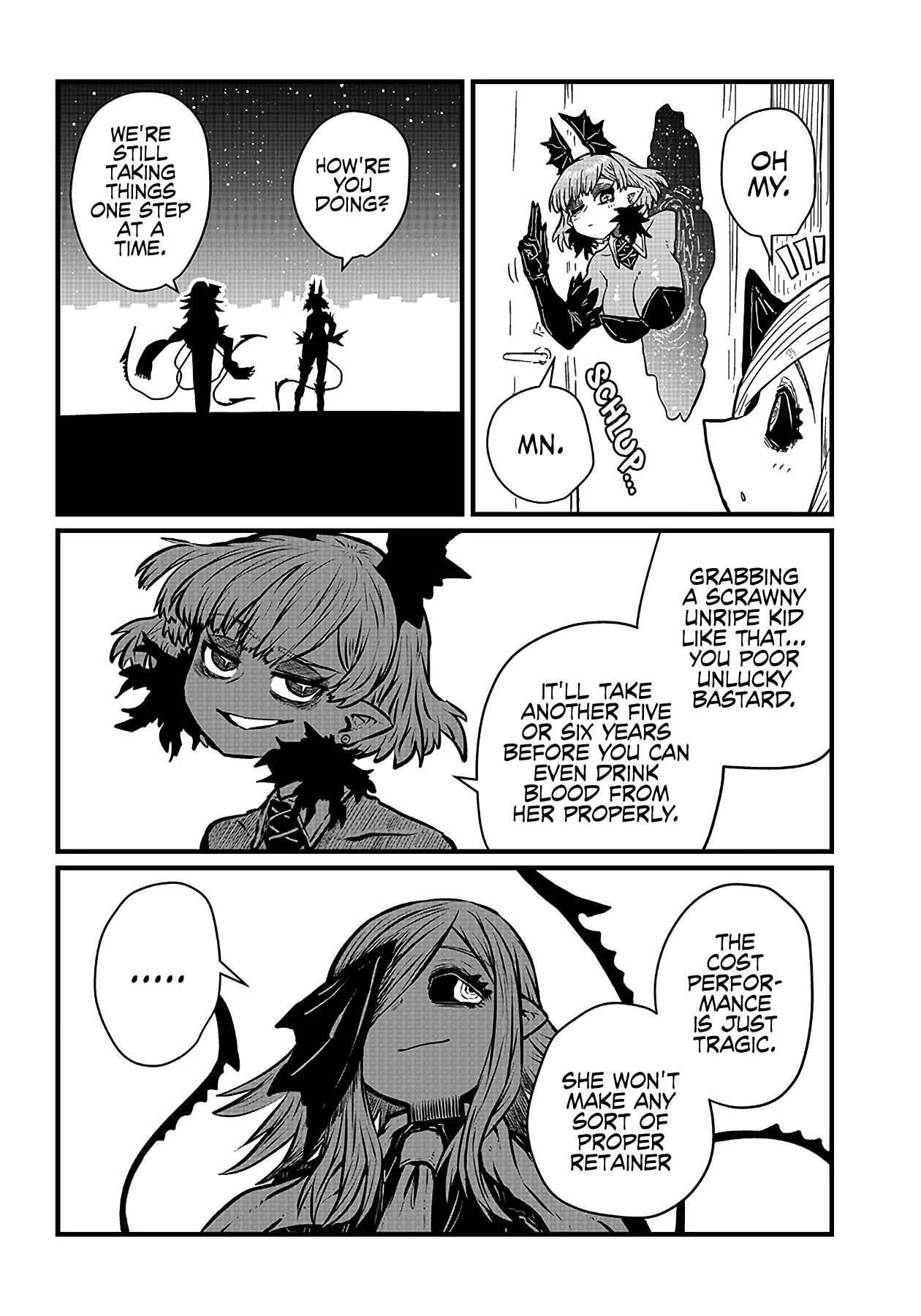 Please Give Me Your Blood, I Will Serve You in Gratitude Chapter 21 page 11 - Chapter 21: I'm Sure She's Just Trying to Get Under my Skin!