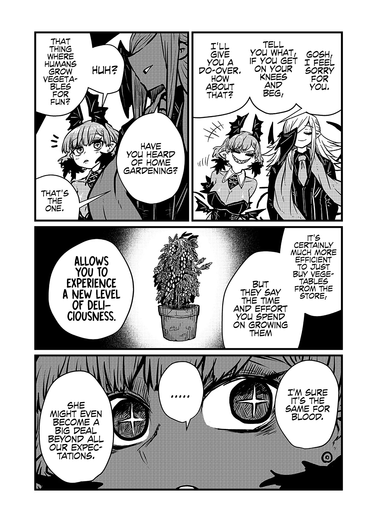 Please Give Me Your Blood, I Will Serve You in Gratitude Chapter 21 page 12 - Chapter 21: I'm Sure She's Just Trying to Get Under my Skin!
