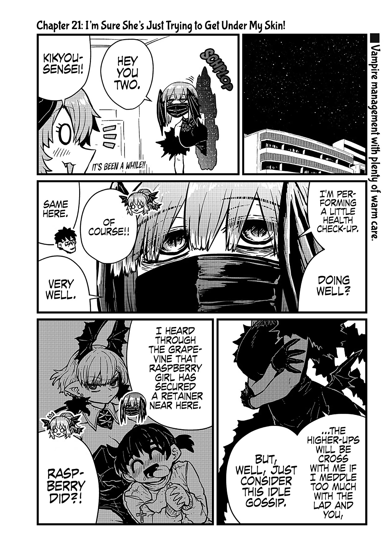Please Give Me Your Blood, I Will Serve You in Gratitude Chapter 21 page 2 - Chapter 21: I'm Sure She's Just Trying to Get Under my Skin!