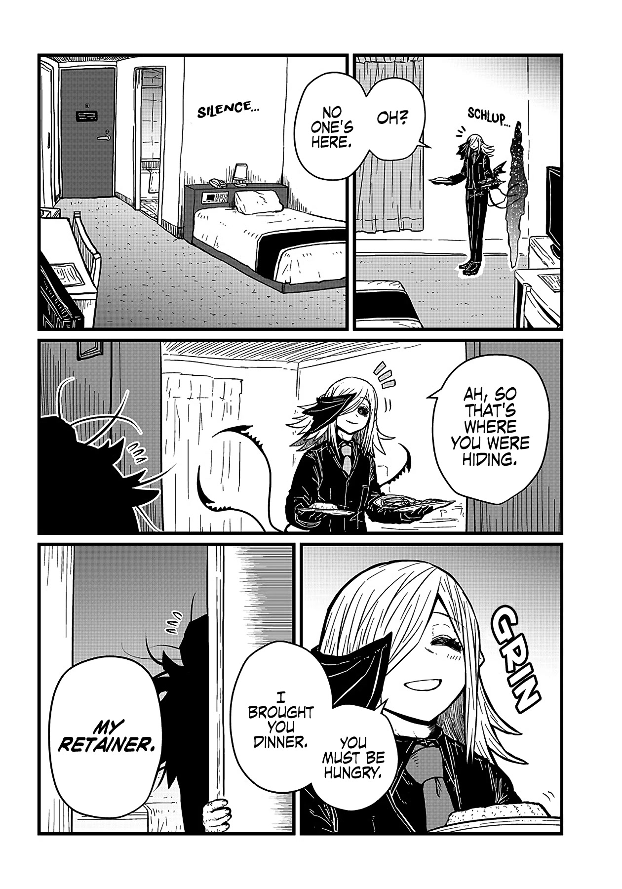 Please Give Me Your Blood, I Will Serve You in Gratitude Chapter 21 page 5 - Chapter 21: I'm Sure She's Just Trying to Get Under my Skin!