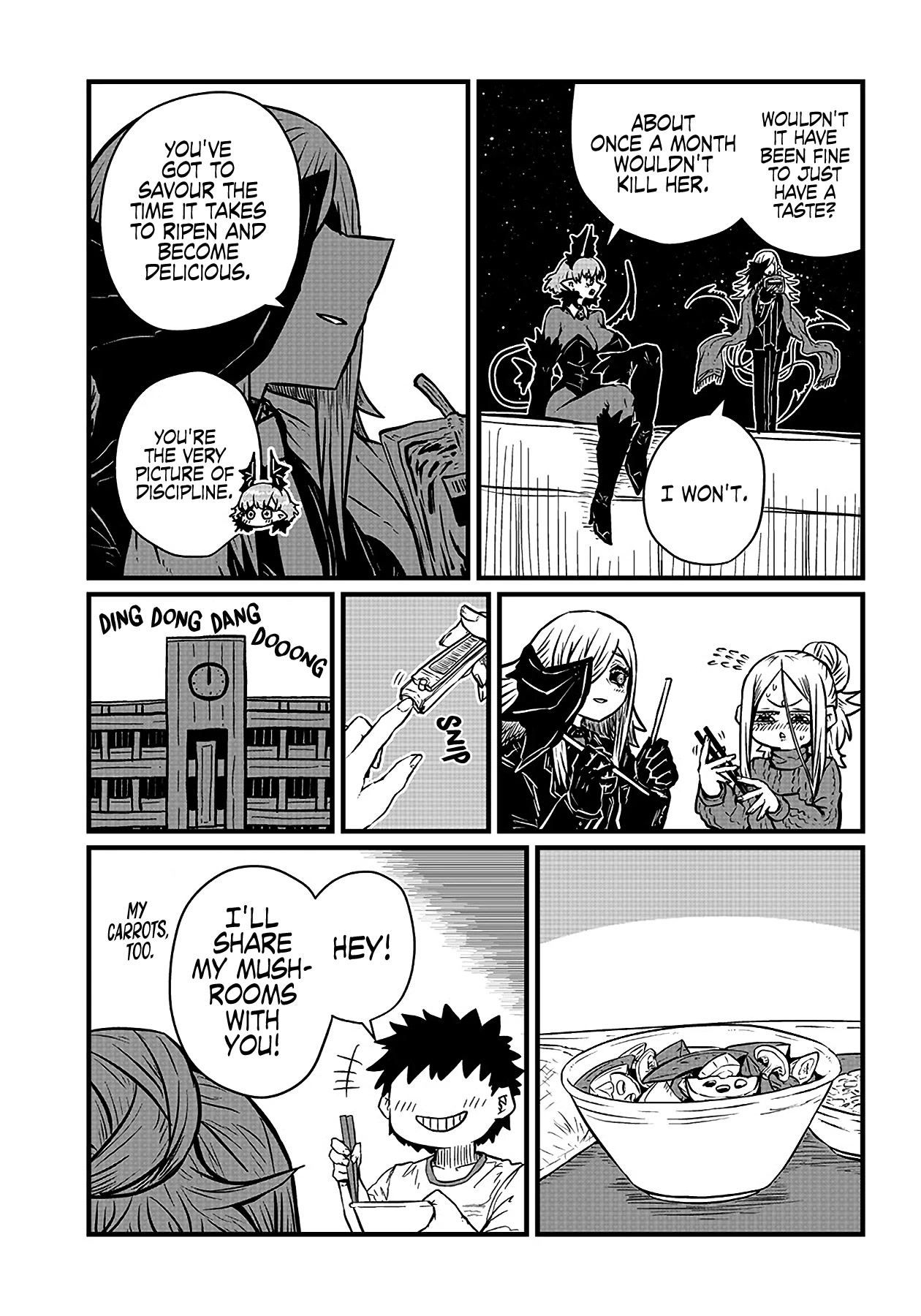Please Give Me Your Blood, I Will Serve You in Gratitude Chapter 22 page 10 - Chapter 22: I Can't Wait for Him to Eat Me!