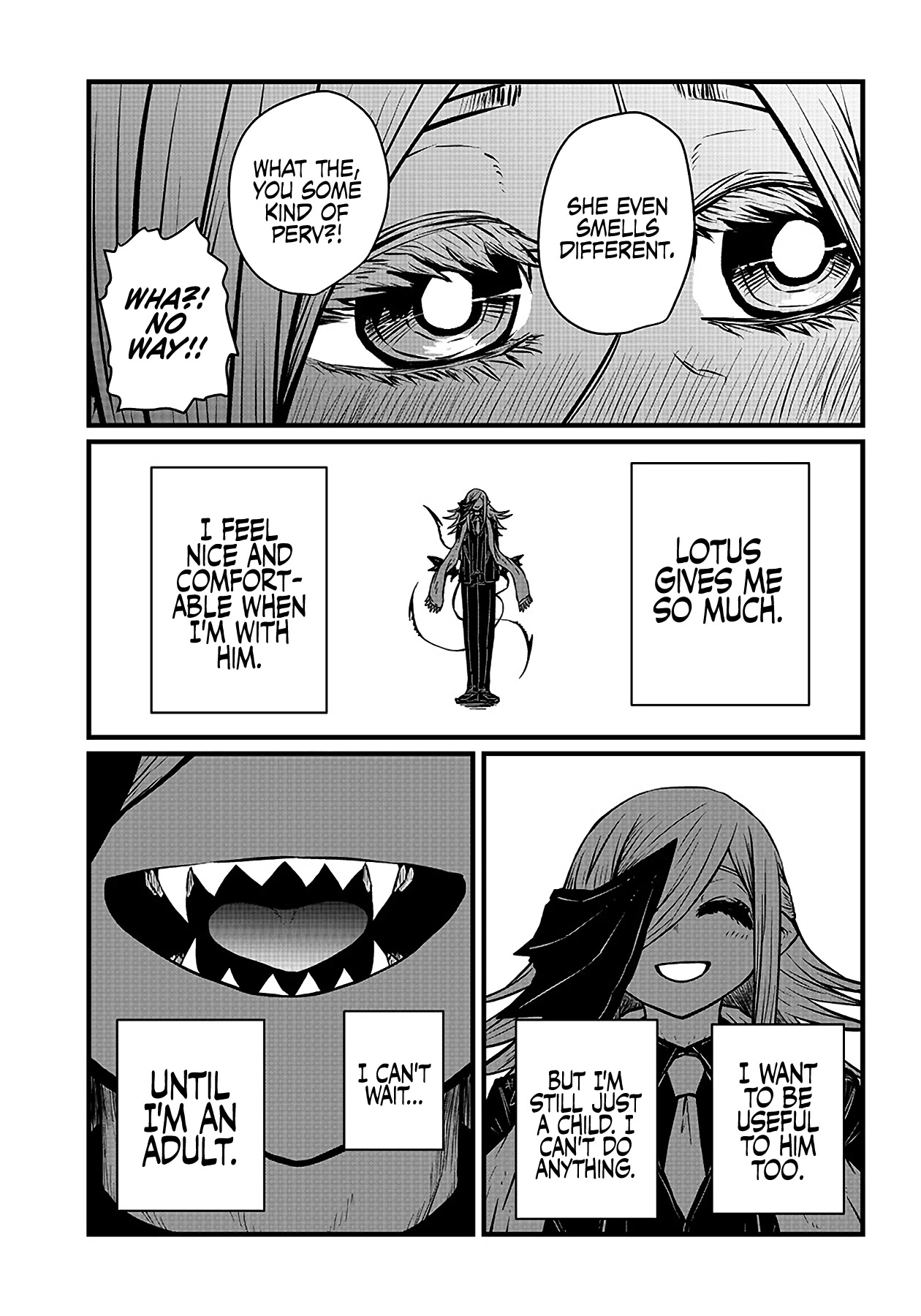 Please Give Me Your Blood, I Will Serve You in Gratitude Chapter 22 page 12 - Chapter 22: I Can't Wait for Him to Eat Me!