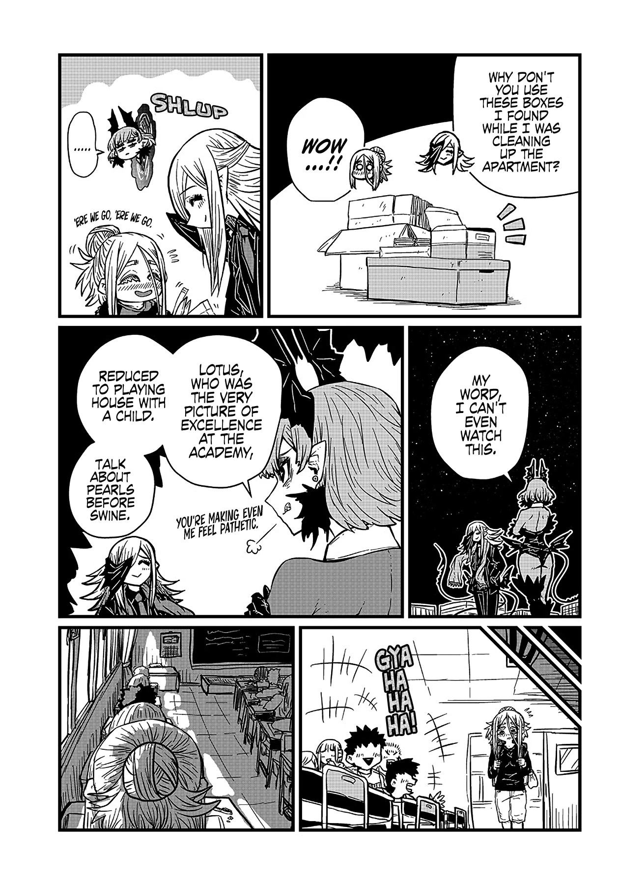 Please Give Me Your Blood, I Will Serve You in Gratitude Chapter 22 page 6 - Chapter 22: I Can't Wait for Him to Eat Me!